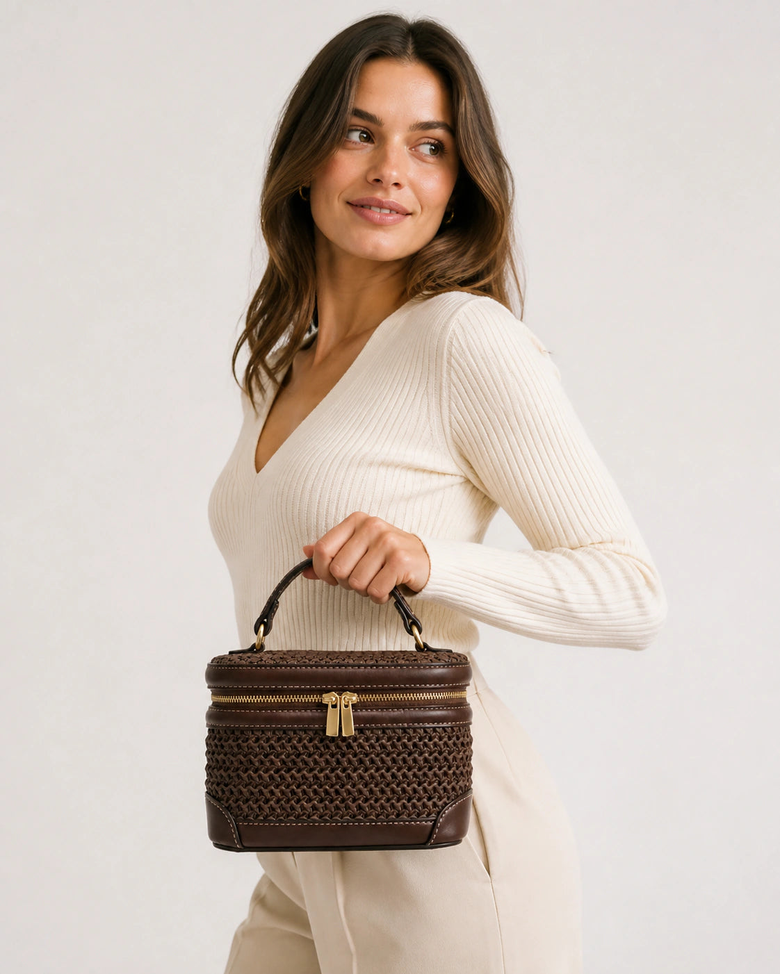 Mini Bag in Leather - Colette