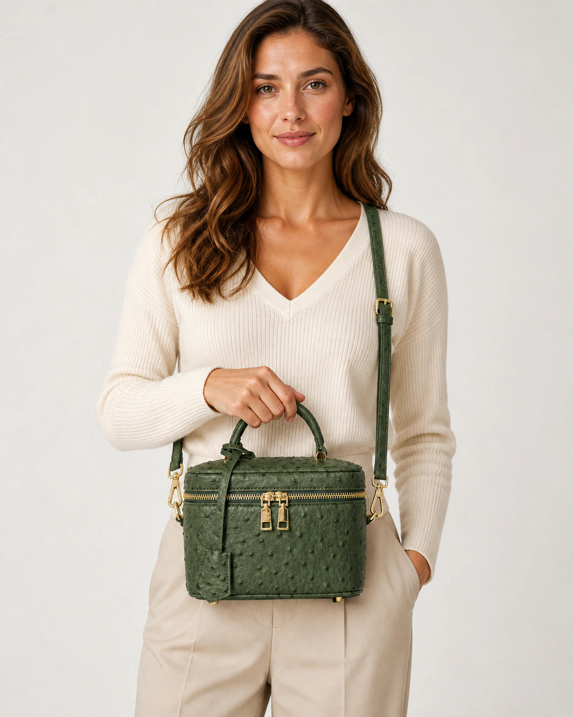 Mini Bag in Leather - Anouk