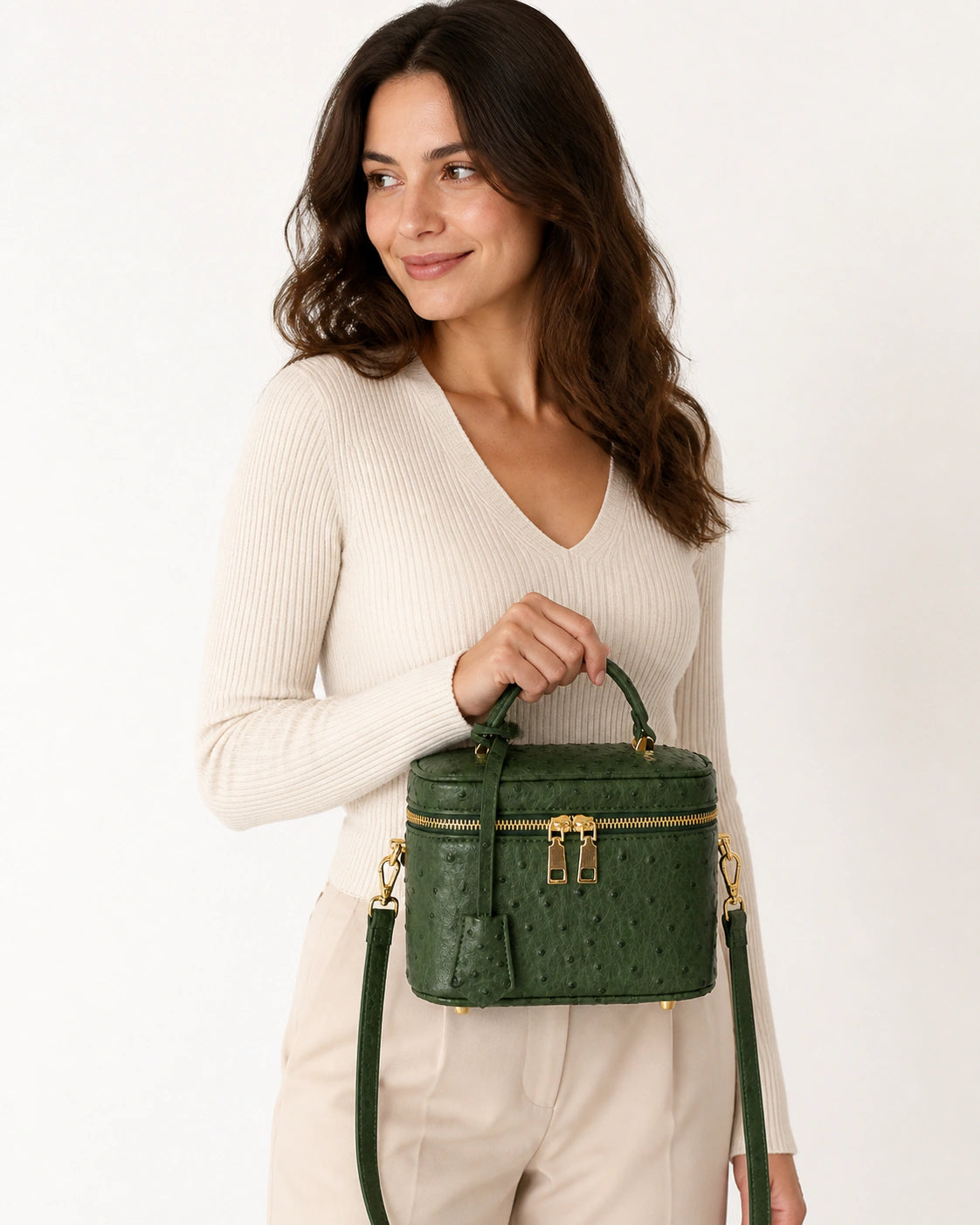 Mini Bag in Leather - Anouk