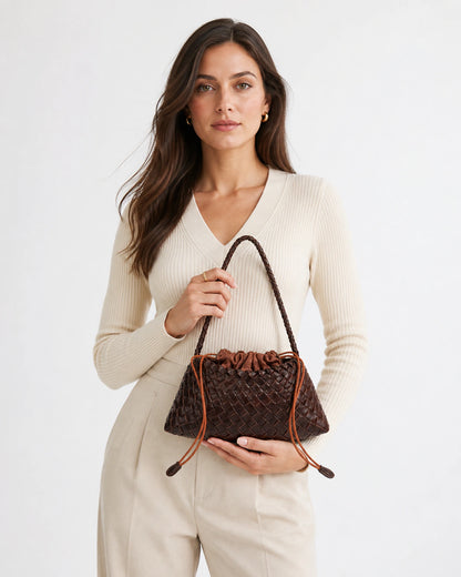 Mini Bag in Leather - Sabine