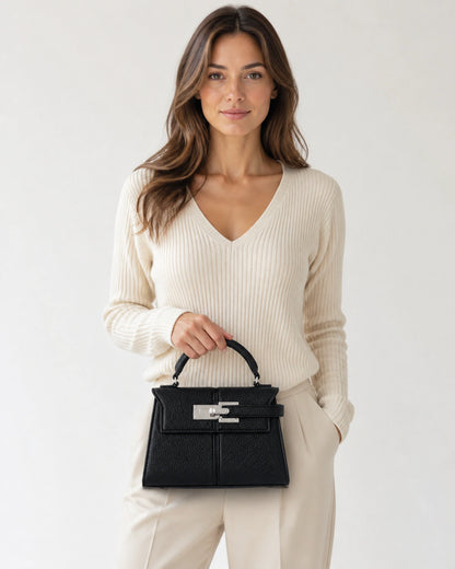 Mini Bag in Leather - Camille