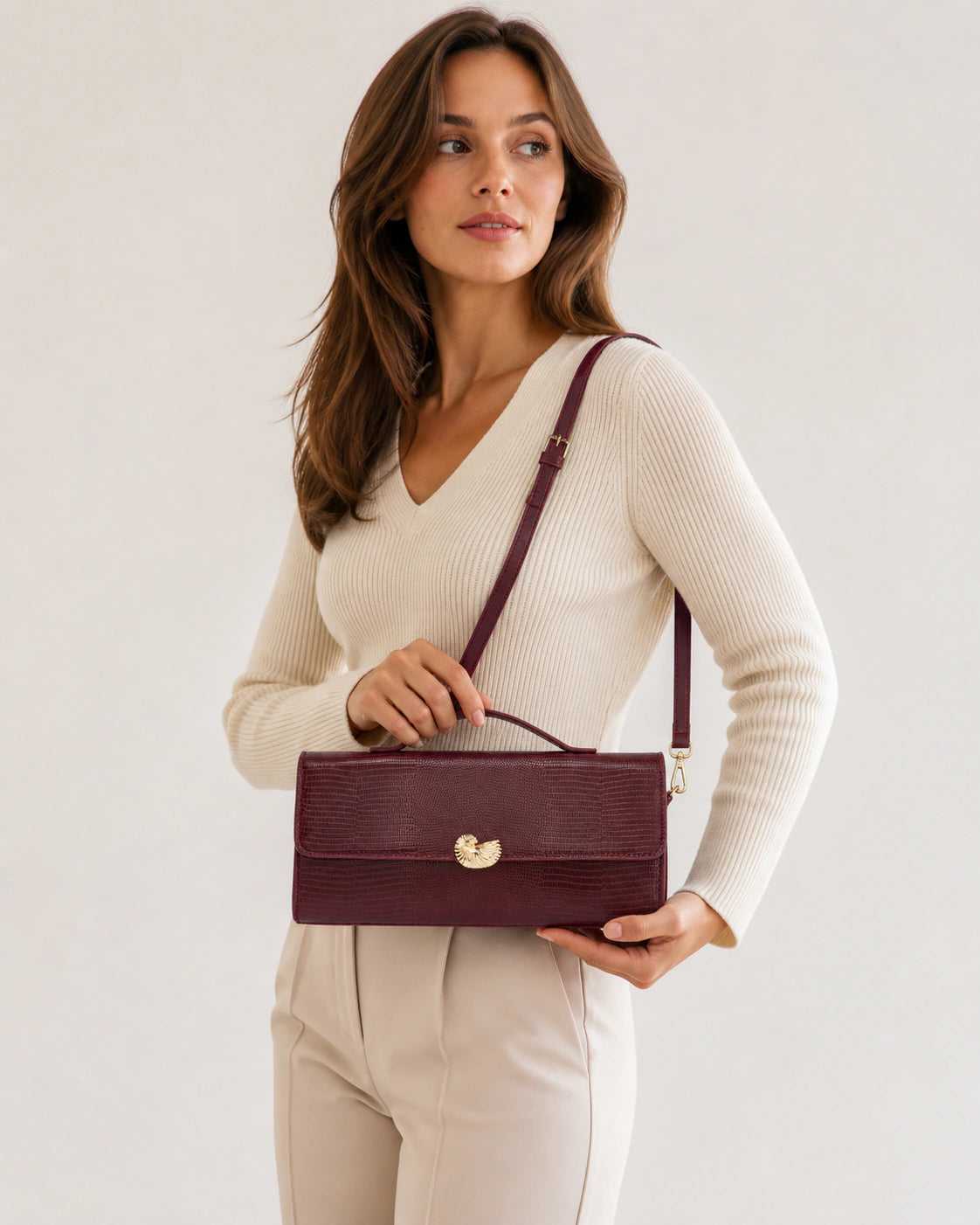Mini Bag in Leather - Adele