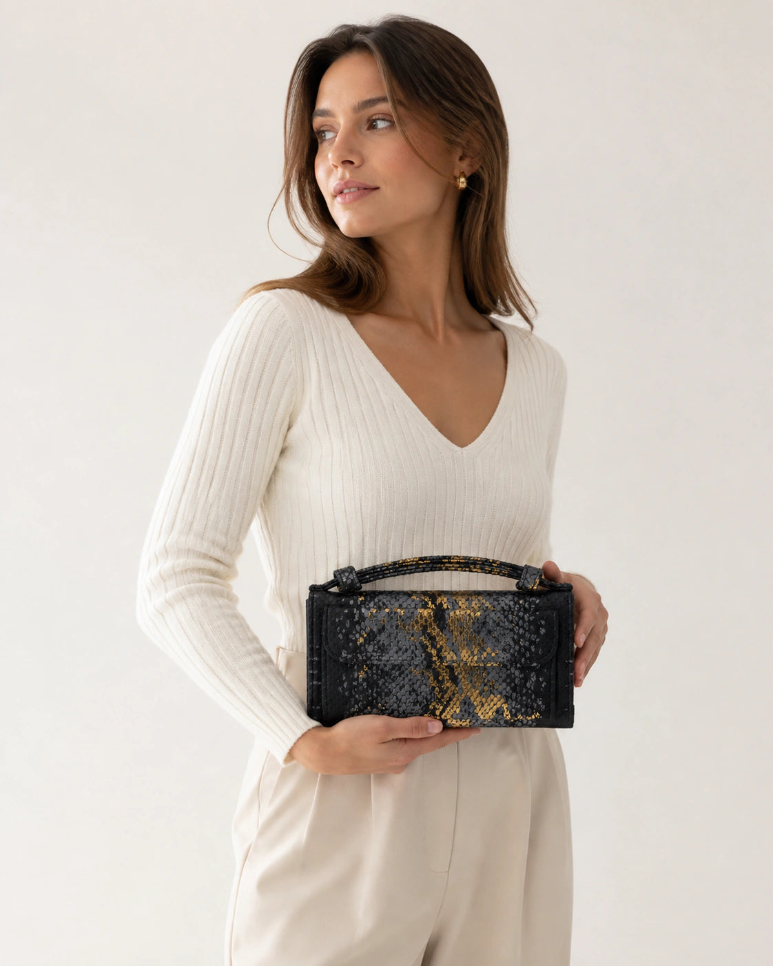 Mini Bag in Leather - Alma