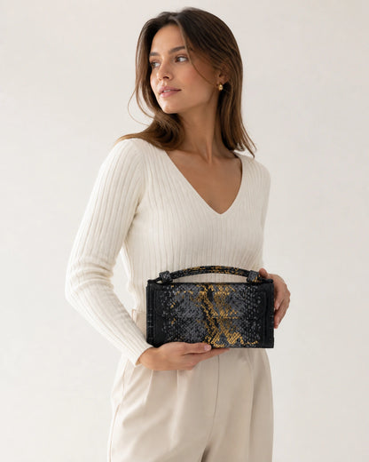 Mini Bag in Leather - Alma