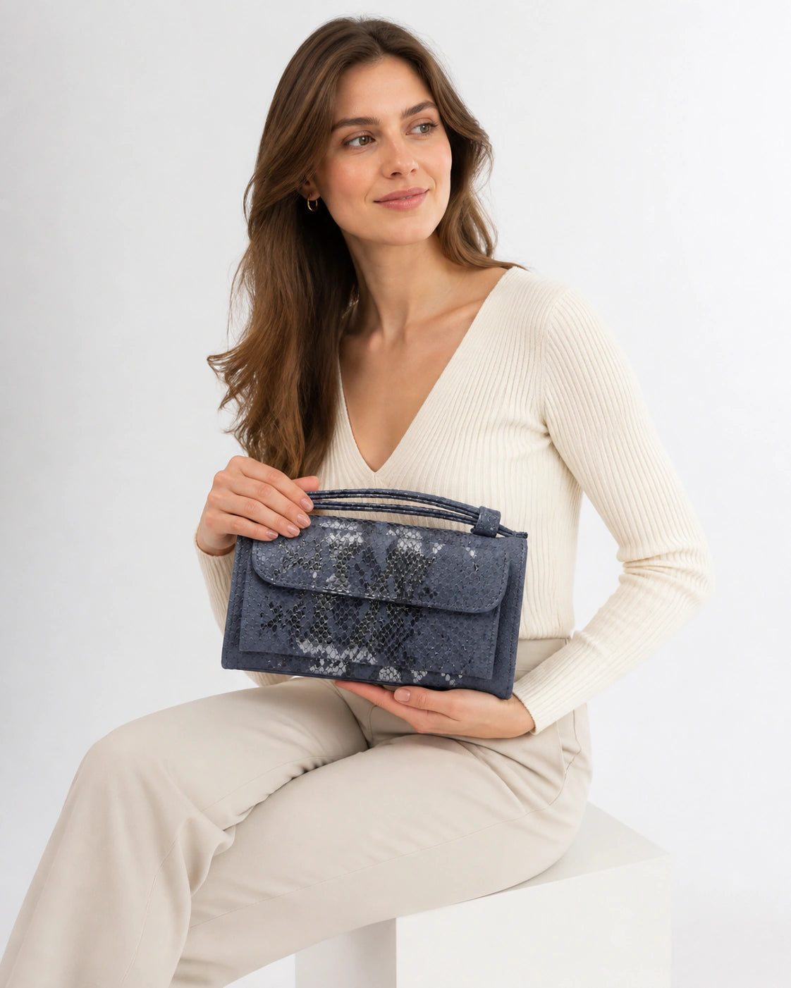 Mini Bag in Leather - Alma