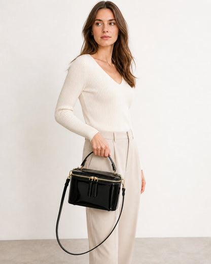 Mini Bag in Leather - Sylvie