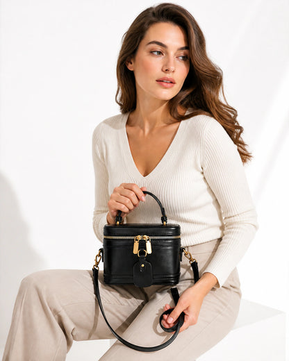 Mini Bag in Leather - Dalia