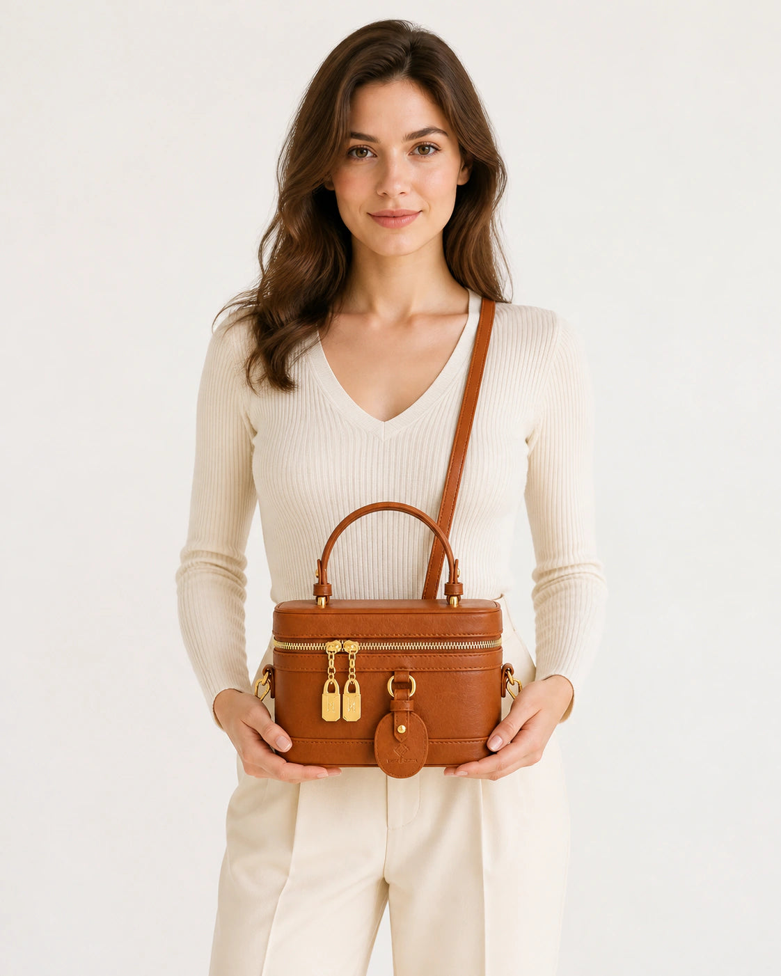 Mini Bag in Leather - Rania