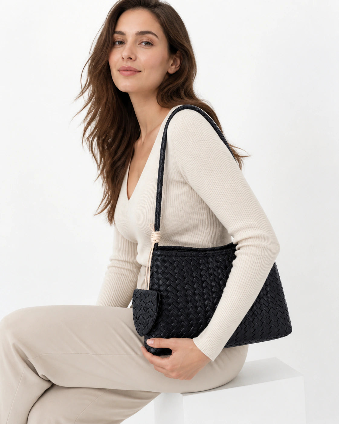 Mini Bag in Leather - Elin