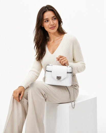 Mini Bag in Leather - Lucie
