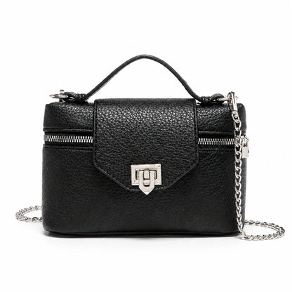 Mini Bag in Leather - Fleur