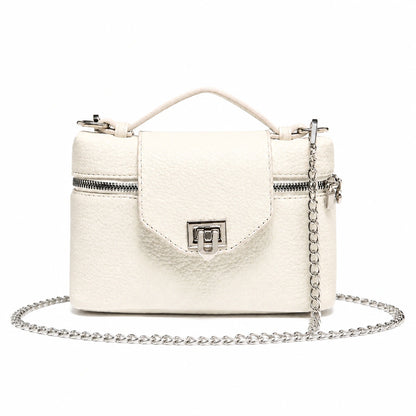 Mini Bag in Leather - Fleur