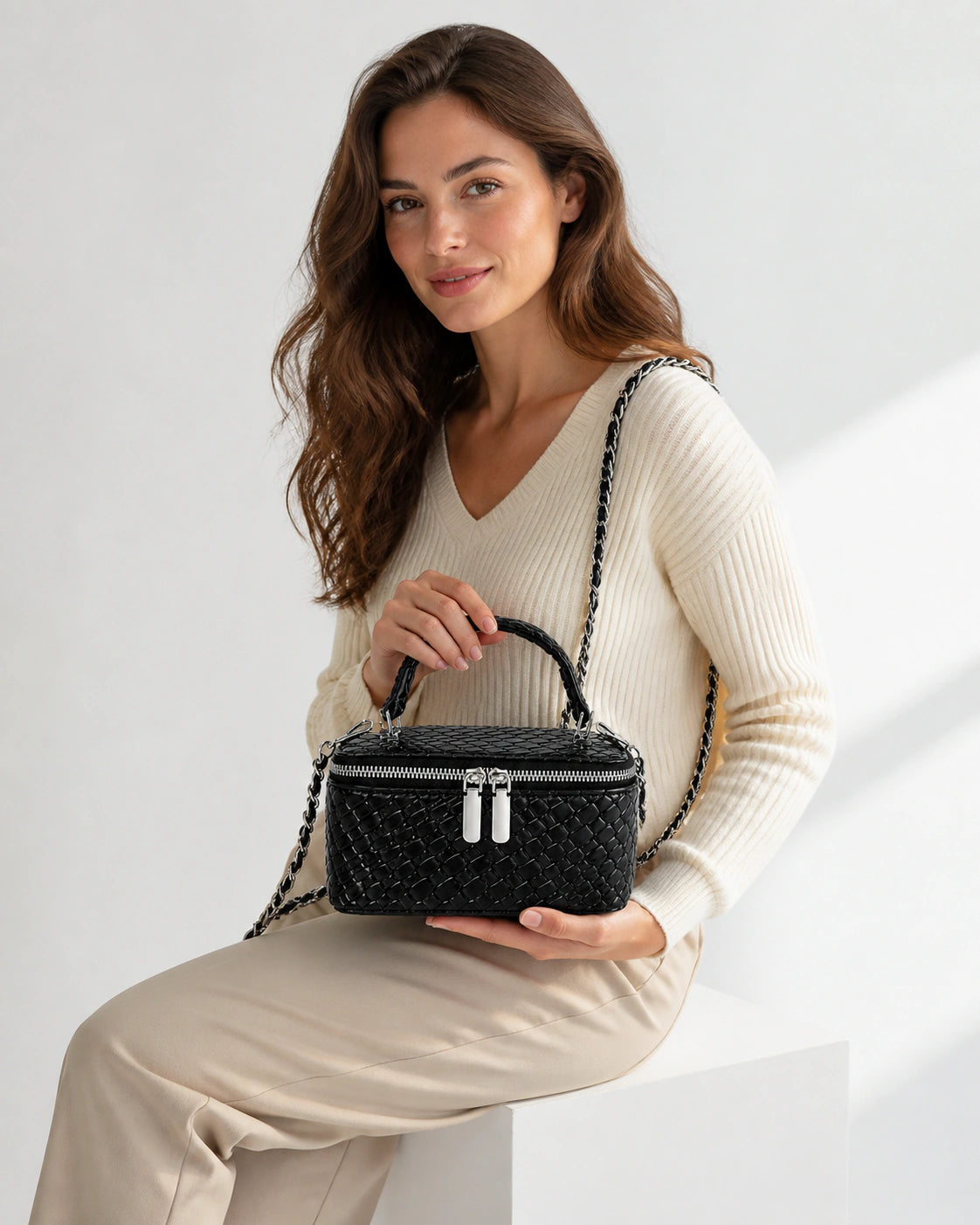 Mini Bag in Leather - Margaux