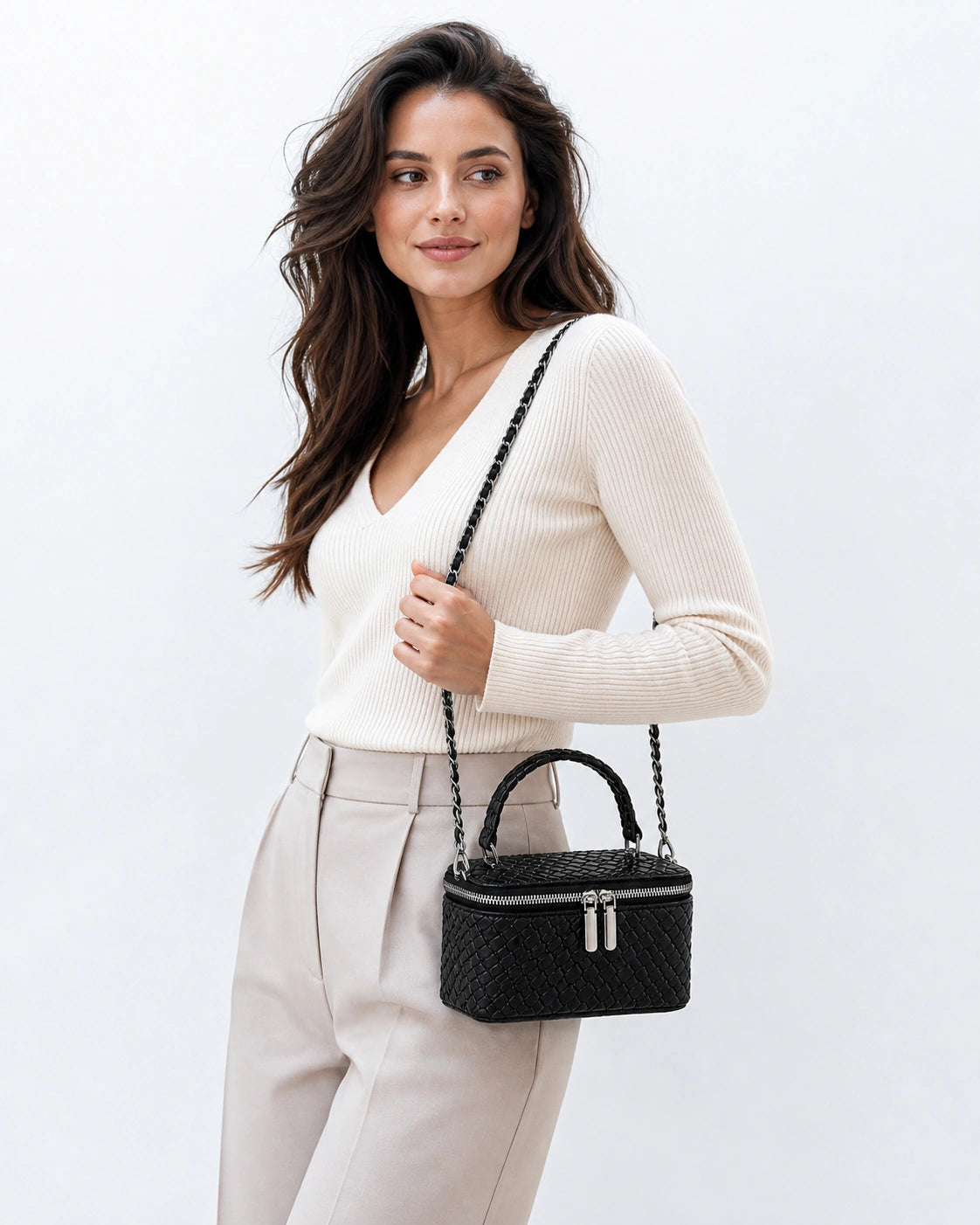 Mini Bag in Leather - Margaux