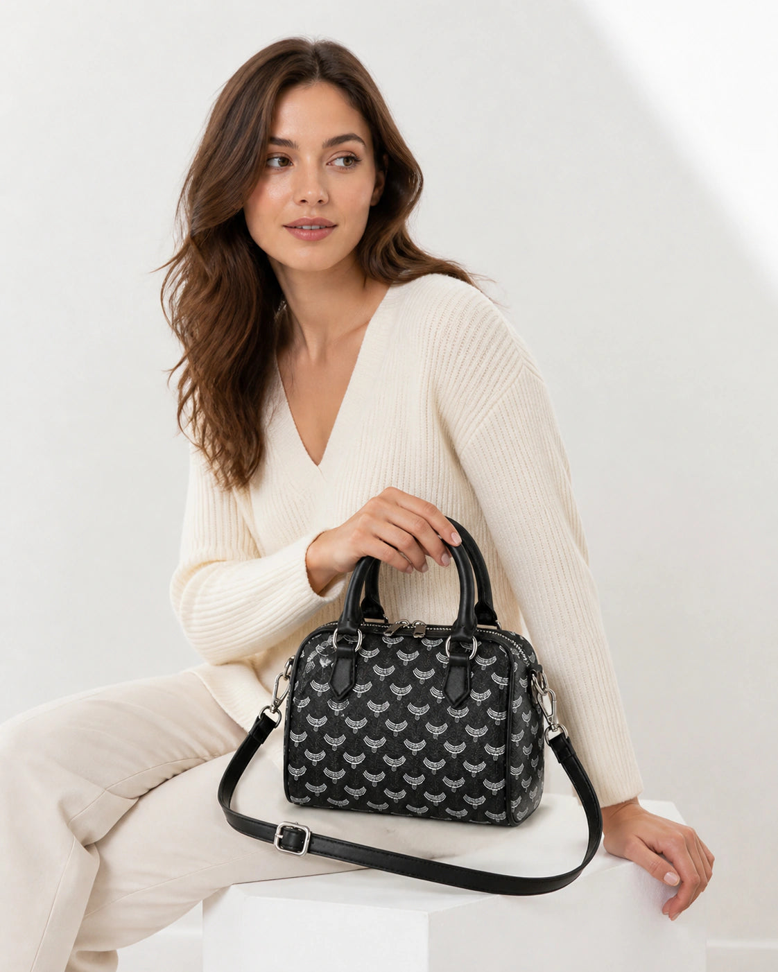 Mini Bag in Leather - Vanya