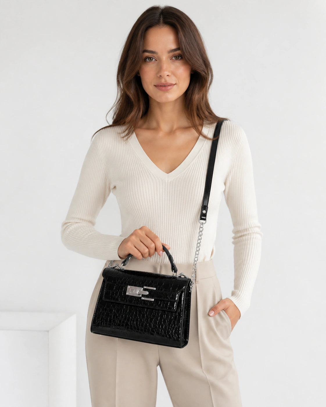 Mini Bag in Leather - Marlow