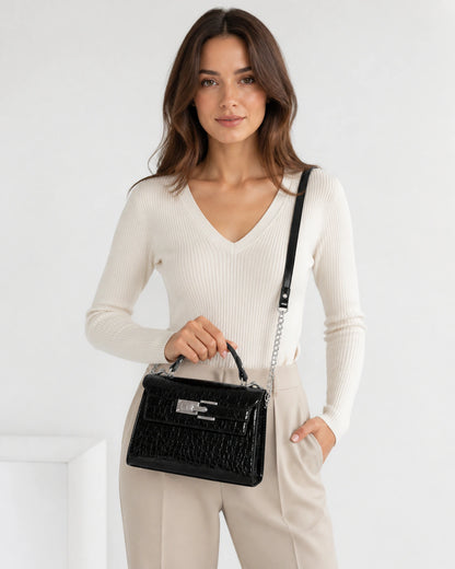Mini Bag in Leather - Marlow