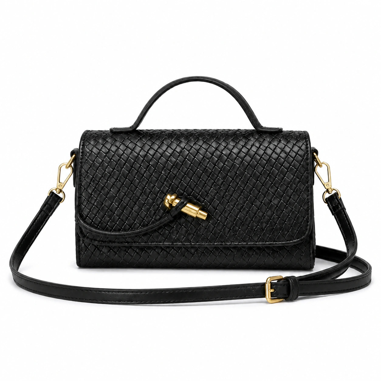 Mini Bag in Leather - Delphine
