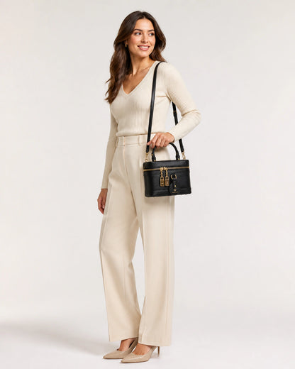 Mini Bag in Leather - Leia