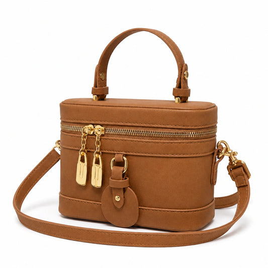 Mini Bag in Leather - Leia