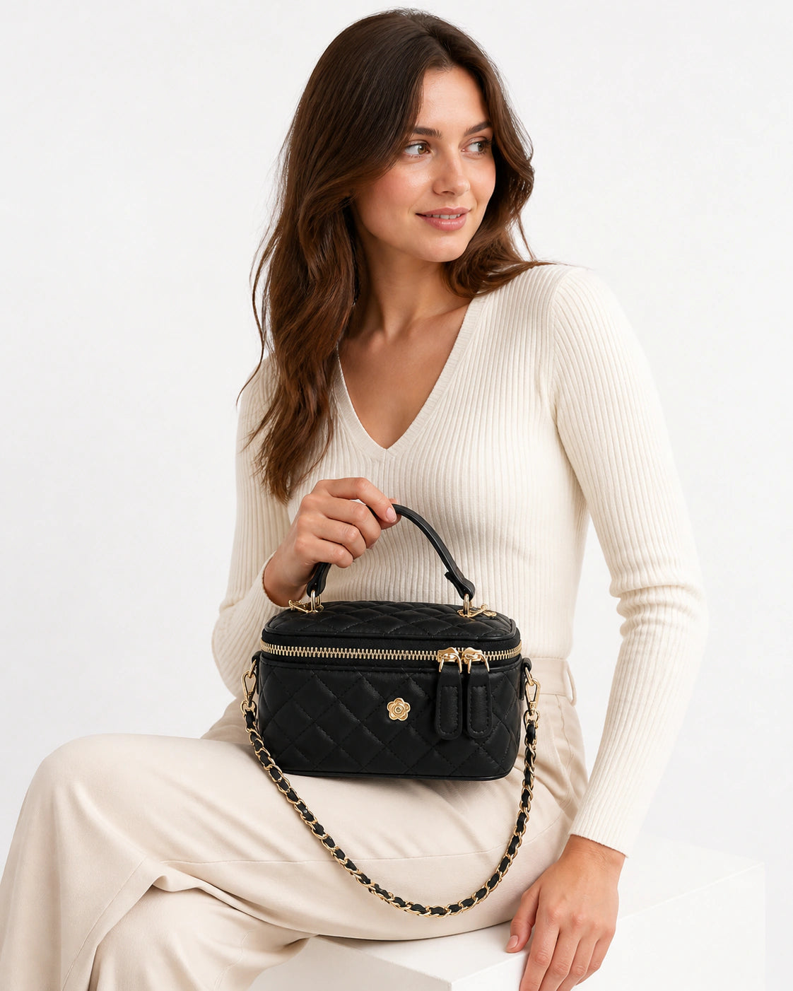 Mini Bag in Leather - Cira