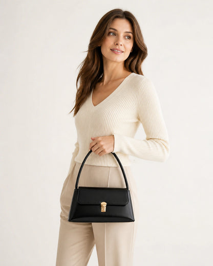 Mini Bag in Leather - Vivienne