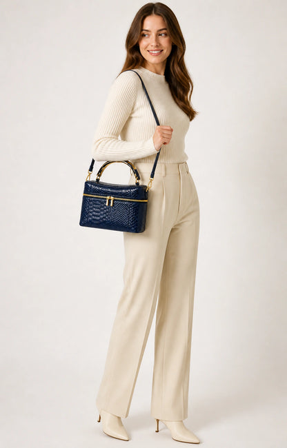 Mini Bag in Leather - Celia