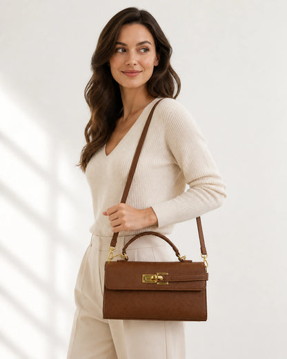 Mini Bag in Leather - Selene